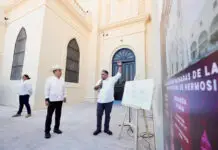 Gobernador Durazo recupera patrimonio histórico con entrega de segunda etapa de restauración de Catedral de Hermosillo